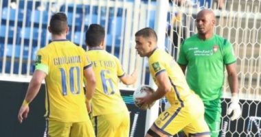 هاتريك حمد الله يصعد بالنصر لربع نهائى كأس خادم الحرمين.. فيديو