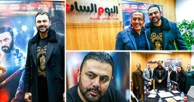 محمد كريم فى ندوة "اليوم السابع": كنت حاطط إيدى على قلبى وأنا بضرب نيكولاس كيدج.. عملى بهوليوود ترجمة لمجهود سنوات من التعب.. رفضت الأدوار النمطية للعرب فى A Score To Settle.. وشبكة علاقاتى هناك مش من فراغ