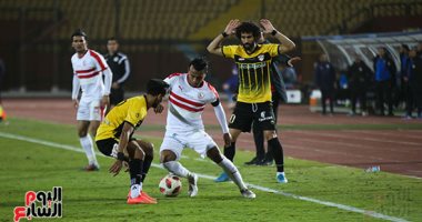 تعادل سلبى بين الزمالك والإنتاج الحربى فى الدورى بعد مرور 15 دقيقة