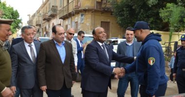 مساعد وزير الداخلية ومدير أمن المنوفية يتفقدان الخدمات الأمنية بالكنائس..صور