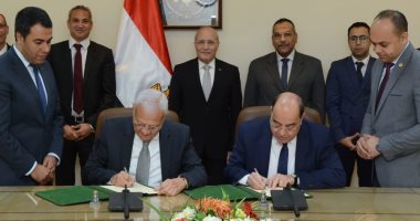 العصار يشهد توقيع مذكرة تفاهم مع إحدى شركات التحول الرقمى