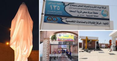 حصاد إنجازات "سوهاج" فى 2019.. إنشاء أول معمل مصرى صينى لإنتاج الألواح الشمسية وإزاحة الستار عن تمثال رمسيس الثانى و3 مشروعات صرف بتكلفه 101 مليون جنيه.. وبدء تطوير منطقة أبيدوس الأثرية بحضور 40 سفيرا.. صور