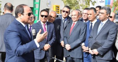 السيسى: طرح شركات القوات المسلحة بالبورصة.. والدولة معنية باستعادة البحيرات