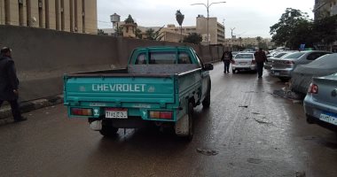 هطول أمطار غزيرة بكفر الشيخ وتوقف حركة الصيد