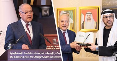 3 رسائل من"أبو الغيط" للعرب.. أمين عام الجامعة العربية فى محاضرة بالإمارات: أطماع تركيا فى ليبيا وخطر إيران وإسرائيل والتهديد الأثيوبى لمصادر المياه يهدد أمننا القومي.. ولا يمكن بقاء القضية الفلسطينية دون حل