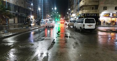 صور.. سقوط أمطار خفيفة على مطروح والساحل الشمالى