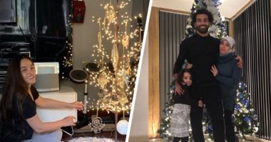 "Merry Christmas".. النجوم يحتفلون بعيد الميلاد.. محمد صلاح يحتفل مع زوجته وابنته مكة.. ومينا مسعود يهنئ متابعيه بصورة عائلية.. وأحفاد ترامب يفتحون الهدايا.. والملكة إليزابيت تطل بالأحمر.. وظهور نادر لجورج بوش