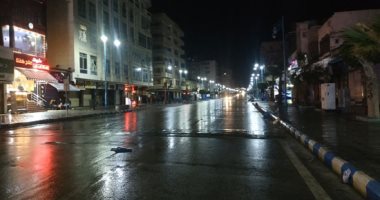 صور.. سقوط أمطار خفيفة ومتوسطة على مطروح والساحل الشمالى
