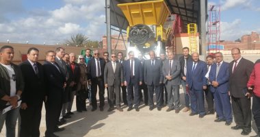 "محلية النواب " تزور مصنع تدوير القمامة بمدينة شبين الكوم ومشروعات الصرف 