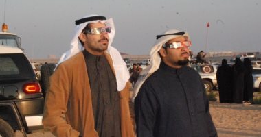 5 آلاف شخص يشاهدون الكسوف الحلقي النادر في الأحساء شرق السعودية.. صور