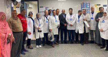 نائب رئيس جامعة طنطا: قوافل الجامعة تستقبل المرضى فى مستشفى شلاتين المركزى