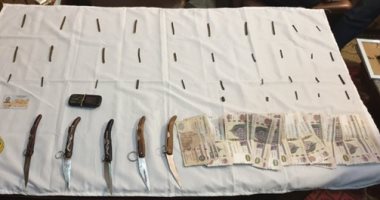 ضبط 3 أشخاص بسوهاج وبحوزتهم مواد مخدرة وأسلحة نارية وبيضاء