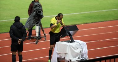 صور .. البروفة الأخيرة " للفار" قبل مباراة الاتحاد والاسماعيلى