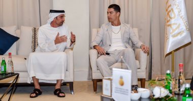 كواليس مشاركة كريستيانو رونالدو فى مؤتمر دبي الرياضي.. فيديو وصور