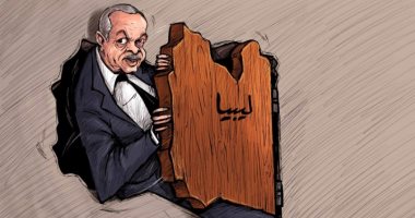 كاريكاتير "الرؤية".. ليبيا مقبرة أردوغان