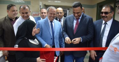محافظ الدقهلية يفتتح القسم الاقتصادى بمستشفى المنزلة