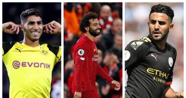 محمد صلاح ومحرز وحكيمى.. 3 جواهر عربية تلألأت في 2019