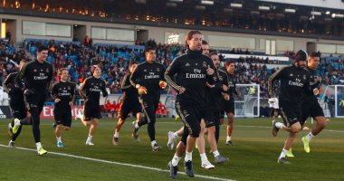 ريال مدريد يستعد لمواجهة خيتافى بالدورى الإسبانى فى افتتاح 2020.. صور