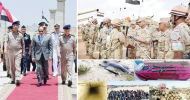 الجيش المصرى «2019» يد تبنى ويد تحارب الإرهاب.. القضاء العسكرى يحكم بإعدام عبد الرحيم المسمارى وهشام عشماوى فى قضية الواحات.. ووزراء دفاع مصر واليونان وقبرص يؤكدون بدء حقبة جديدة من التعاون الجيوستراتيجى