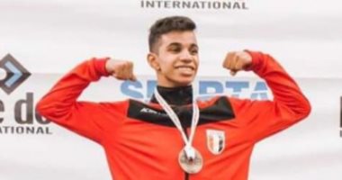 أحمد أيمن يتصدر التصنيف العالمى لشباب الكاراتيه