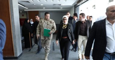 وزيرة الصحة تتفقد مستشفى أبورديس وتوجه بدراسة إنشاء مرفق إسعاف جديد 