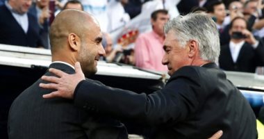 جوارديولا قبل مواجهة إيفرتون: كارلو أنشيلوتي مدرب مذهل