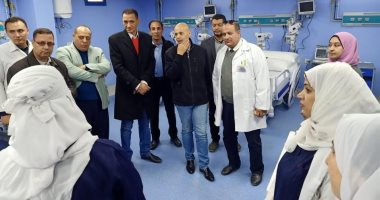 صحة الشرقية : التشغيل التجريبي لقسم الاستقبال بمبني طوارئ بلبيس