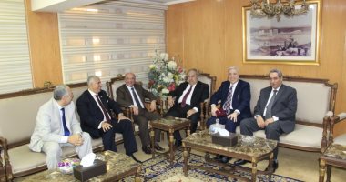 وزير العدل يستقبل رئيس وأعضاء المحكمة الدستورية العليا