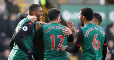 تريزيجيه أساسيا فى تشكيل أستون فيلا ضد برايتون بالدوري الإنجليزي
