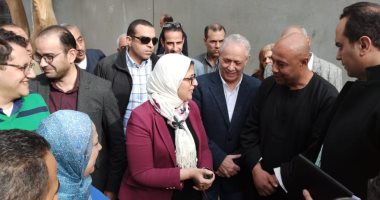 وزيرة الصحة تتفقد تطوير مستشفى القرنة المركزى و3 وحدات صحية لخدمة التأمين الشامل