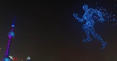 الصين تستبدل الألعاب النارية بالطائرات بدون طيار فى احتفالات العام الجديد