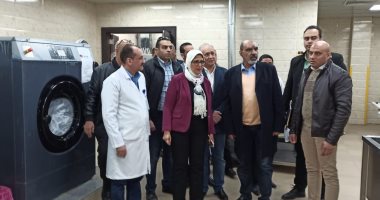 صور.. وزيرة الصحة تتابع خدمات المرضى بالرعاية والاستقبال والمغسلة بمستشفي إسنا الجديدة