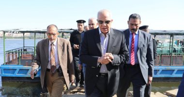 محافظ الجيزة يوجه بحل مشكلة الأتوبيس النهرى بالحوامدية
