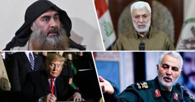 تزامنا مع ذكرى الأربعين لسليمانى..قواعد أمريكا وسفارتها بالعراق فى مرمى صواريخ وكلاء إيران مجددا.. هجوم صاروخى يستهدف قاعدة للتحالف ببغداد دون إصابات..واشنطن تتهم الحشد الشعبى وقوات عراقية تعثر على منصة الإطلاق