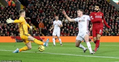 محمد صلاح "ملك الإبداع" بالقدم اليسرى فى الدوري الإنجليزى