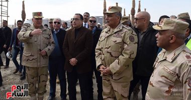 رئيس الوزراء يتفقد مقرى الحكومة والبرلمان بالعاصمة الإدارية  
