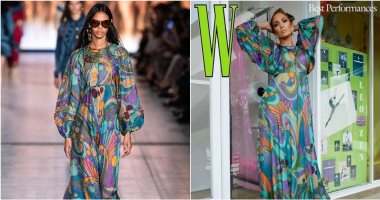 جينفر لوبيز بفستان Vintage من ألبرتا فيريتى على غلاف W Magazine