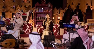 بالقفطان السعودى.. أنغام تتألق فى حفل سمرات ضمن فعاليات موسم الرياض