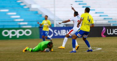 صور.. بعد صيام 165 يومًا.. عمر السعيد يعود للتهديف مع الزمالك (فيديو)