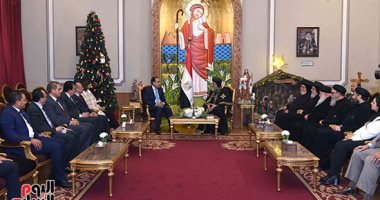 رئيس الوزراء يهنئ البابا تواضروس الثاني بمناسبة عيد الميلاد المجيد