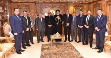 نادى القضاة ومجلس الدولة يهنئون قداسة البابا تواضروس الثانى بالعيد