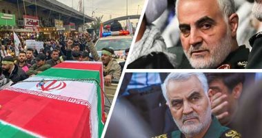 رحلة الجنرال الأخيرة.. جثمان سليمانى على موعد مع 8 محطات.. جنازة رسمية فى بغداد وشعبية فى كربلاء والنجف.. الأهواز تستقبله الأحد.. ومراسم جنائزية فى مشهد وطهران.. وكرمان تفتح قبورها وفاءً لوصيته