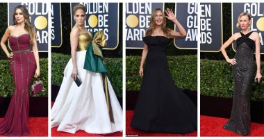 من الفساتين للمجوهرات والأحذية..من أين انتقت النجمات ملابسهن في Golden Globes 2020..جنيفر أنيستون وهيلان ميران وداكوتا فانينج أبهرن العالم بتصميمات DIOR..لوبيز فضلت Valentino..فيرجارا ساحرة بتوقيع Dolce&Gabbana