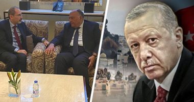 شكري يقود جولات مكوكية لوقف العدوان التركي على ليبيا.. وزير الخارجية يجرى مباحثات هامه مع نظيريه السعودى والأردنى فى الرياض.. اجتماع قمة فى القاهرة بحضور 4 وزراء خارجية أوروبيين وتحذير من تداعيات "الغزو"