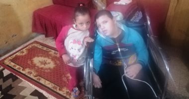 محافظة سوهاج تستجيب لمأساة شقيقين فى سوهاج يعانيان من ضمور بالمخ