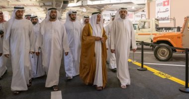 ولى عهد الشارقة يفتتح متحف تاريخ الدفع الرباعى