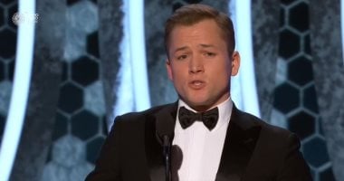 جولدن جلوب 2020.. تارون إيجرتون يحصد جائزة أفضل ممثل بفيلم سينمائى موسيقى
