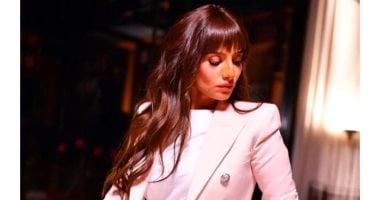 زينة تشارك جمهورها كواليس تصوير فيلم الفلوس مع خالد الصاوي