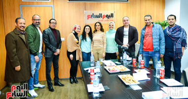 بسمة وهبة تحتفل بانطلاق "كل يوم" من اليوم السابع