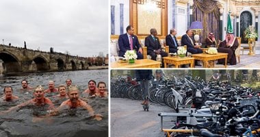 صور.. العالم هذا المساء.. احتجاجات فى المانيا وفرنسا للمطالبة بمزيد من الإصلاحات.. إحتفالات عيد الغطاس فى مختلف أنحاء العالم.. تأسيس مجلس الدول المطلة على البحر الأحمر وخليج عدن بالرياض